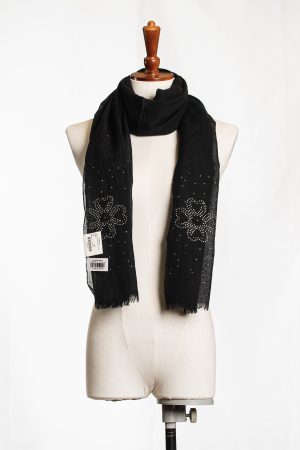 Midnight Bloom Scarf