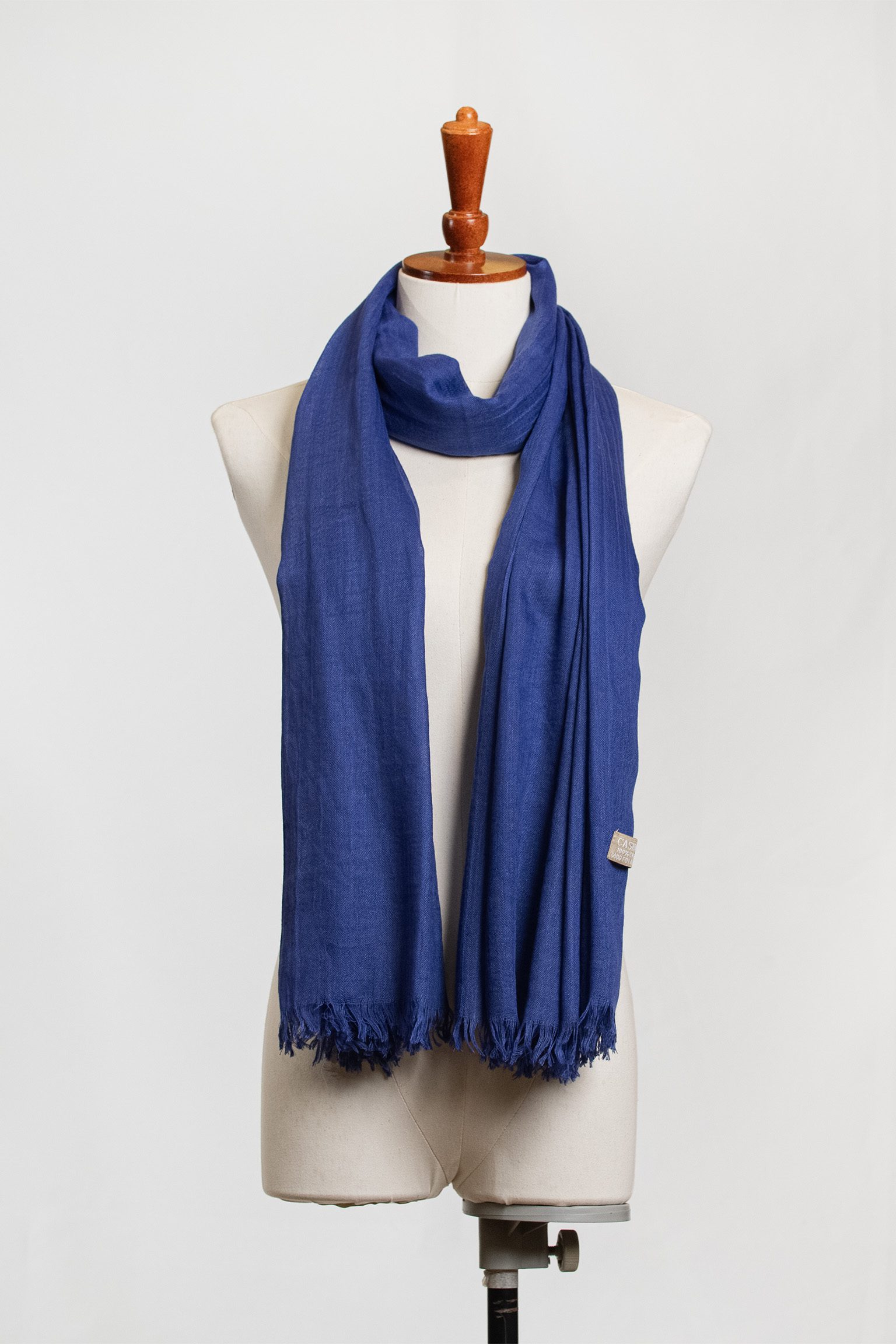Cobalt Drift Scarf