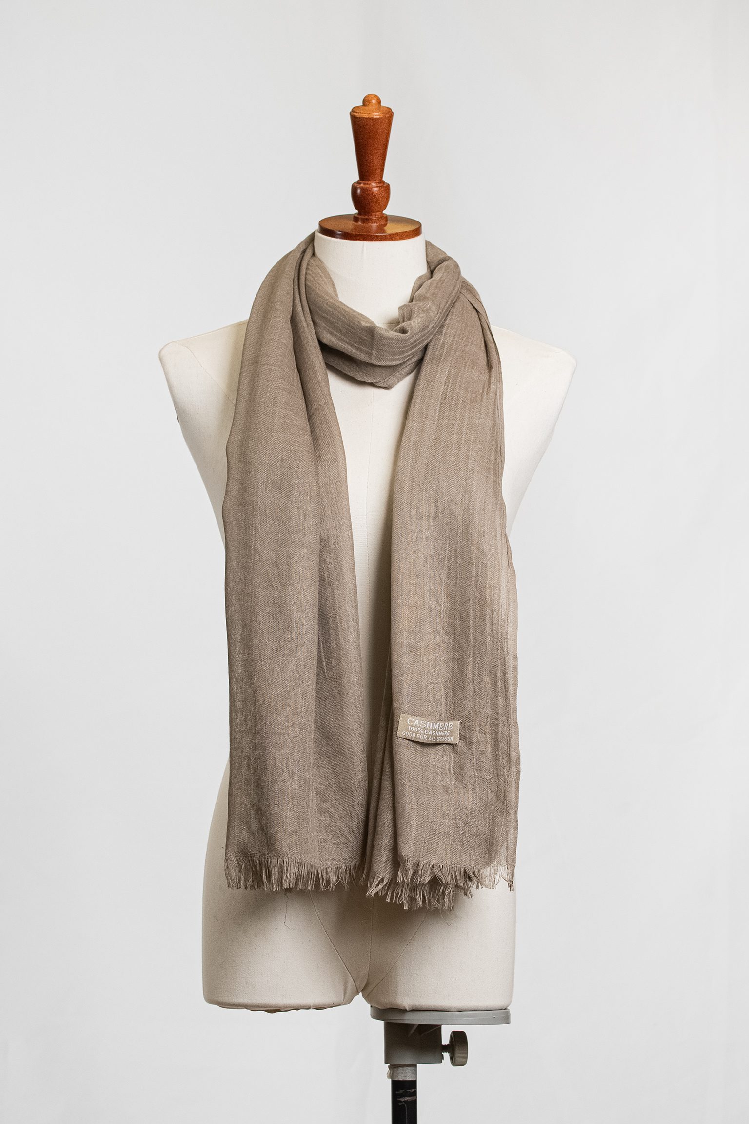Taupe Serenity Cashmere