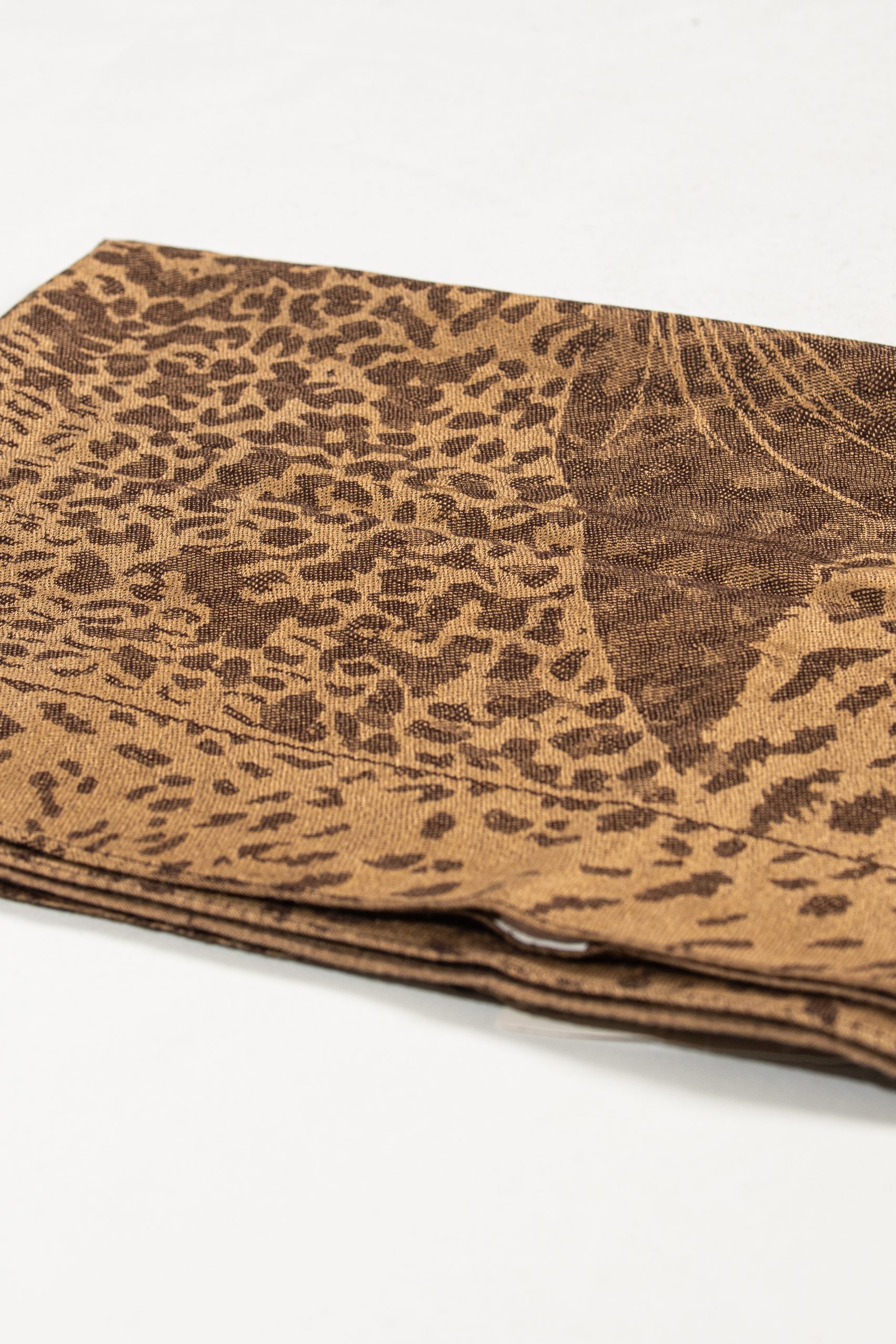 Golden Dusk Leopard Scarf - Image 5