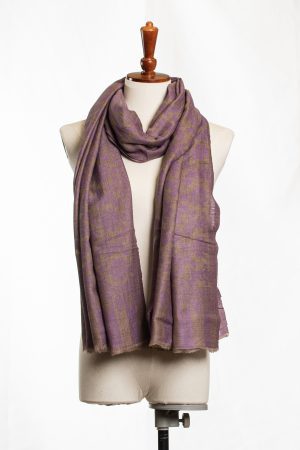 Lavender Ember Tapestry Scarf