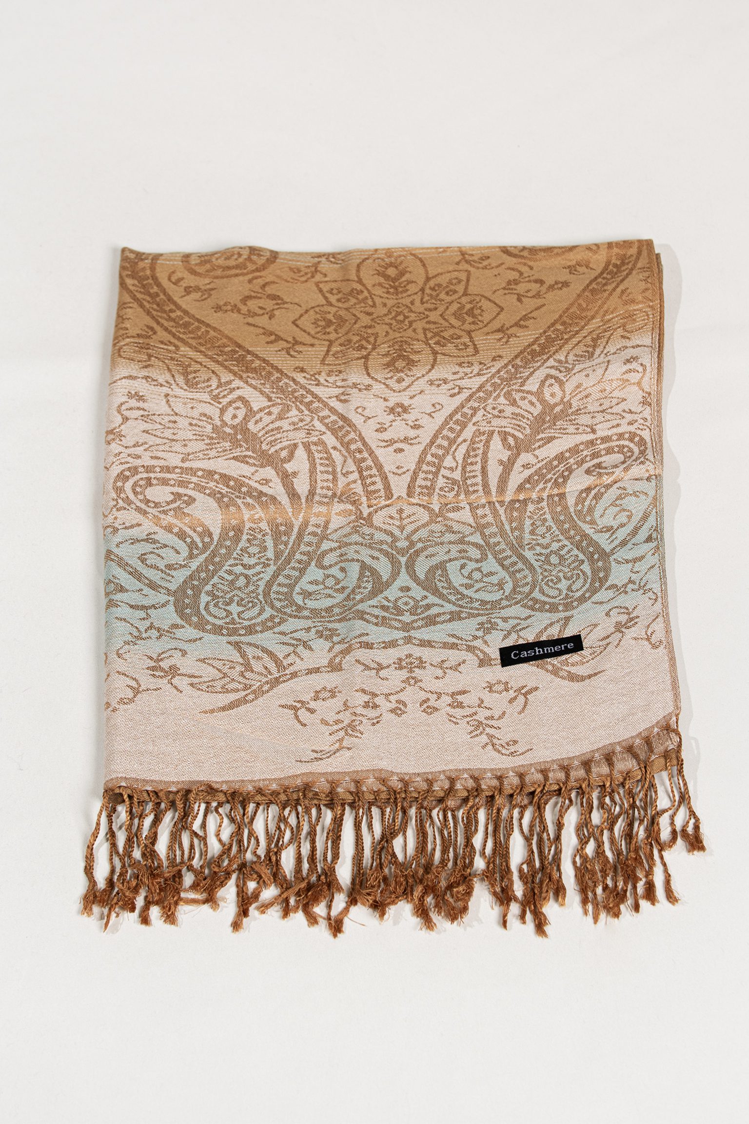 Golden Breeze Paisley Scarf - Image 2