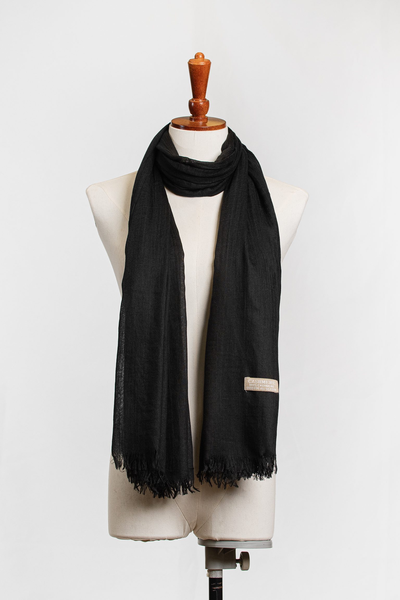 Noir Serenity Lightweight Shawl