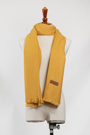 Mustard Minimalist Scarf