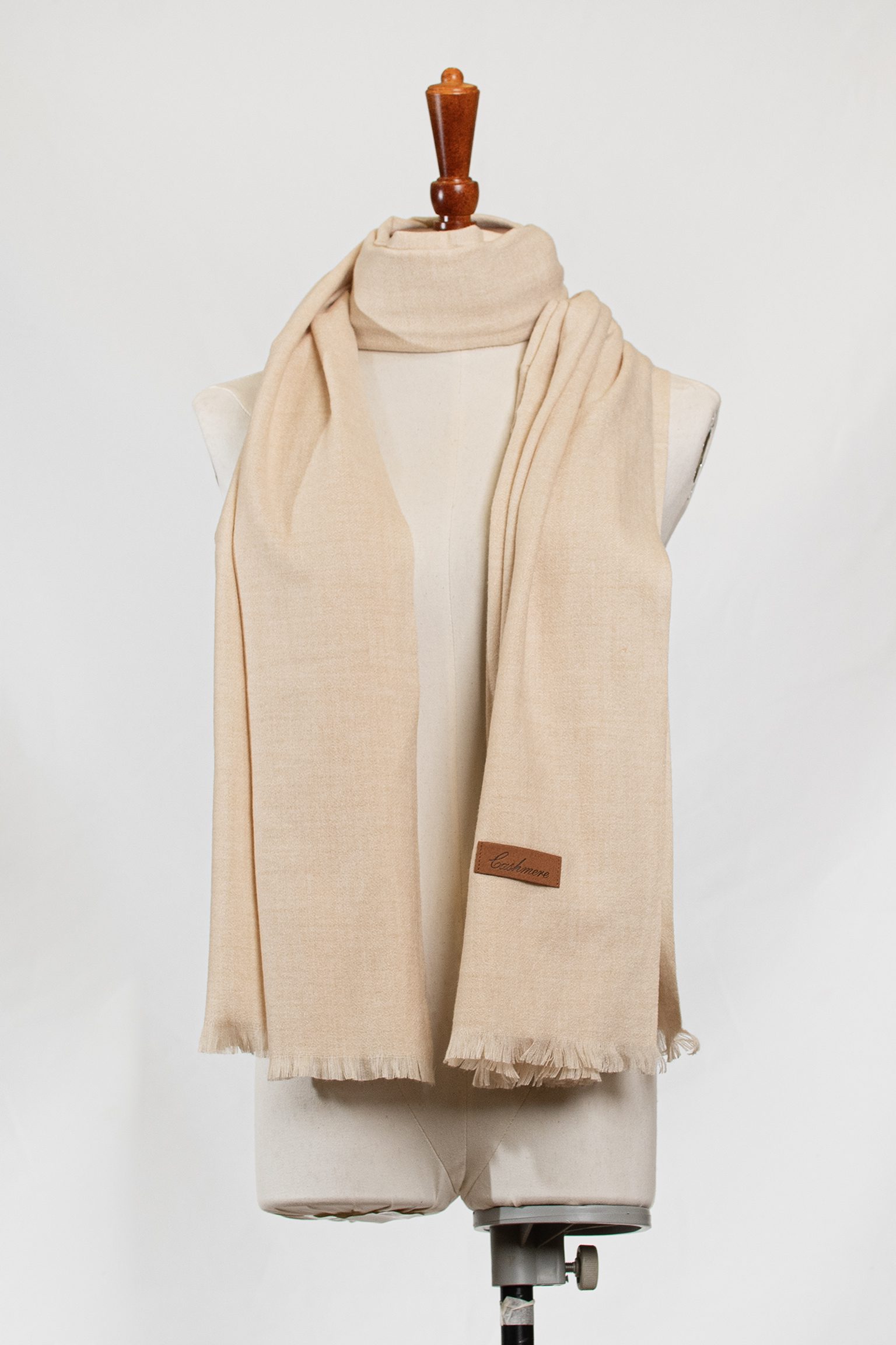 Beige Cloud Soft-Touch Scarf
