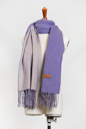 Lavender Mist Two-Tone Cashmere