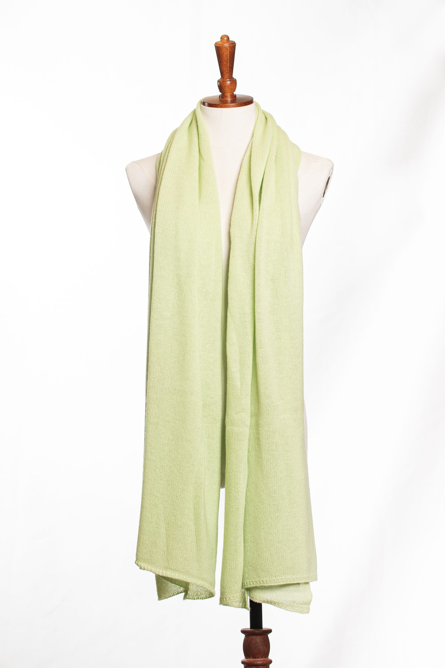 Lime Mist Lightweight Shawl