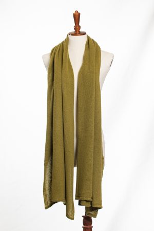 Olive Gold Serenity Shawl
