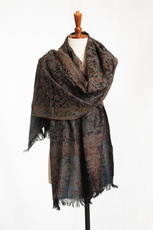 Kashmir Nocturne Shawl