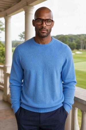 Skyline Blue Essential Knit