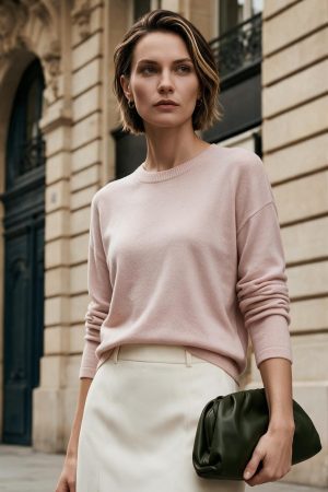 CozyBlush Pink Sweater