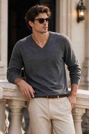 Shadow V-Neck Knit