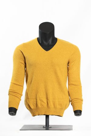 Golden Amber Cashmere Sweater